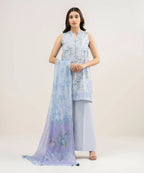 SAPPHIRE PRINTED LAWN U2D-DYS26V3-63 2PC