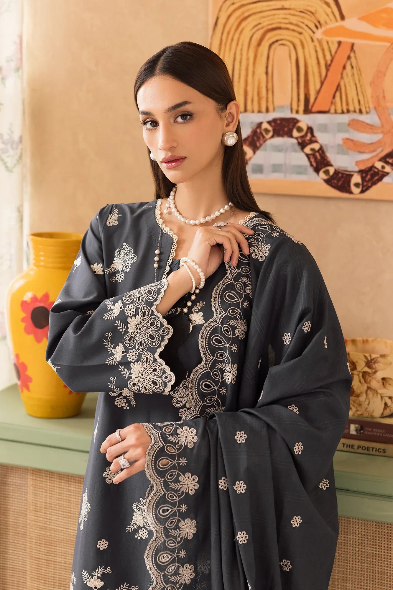 RAJBARI NISSA SUMMER CHIKANKARI D-01