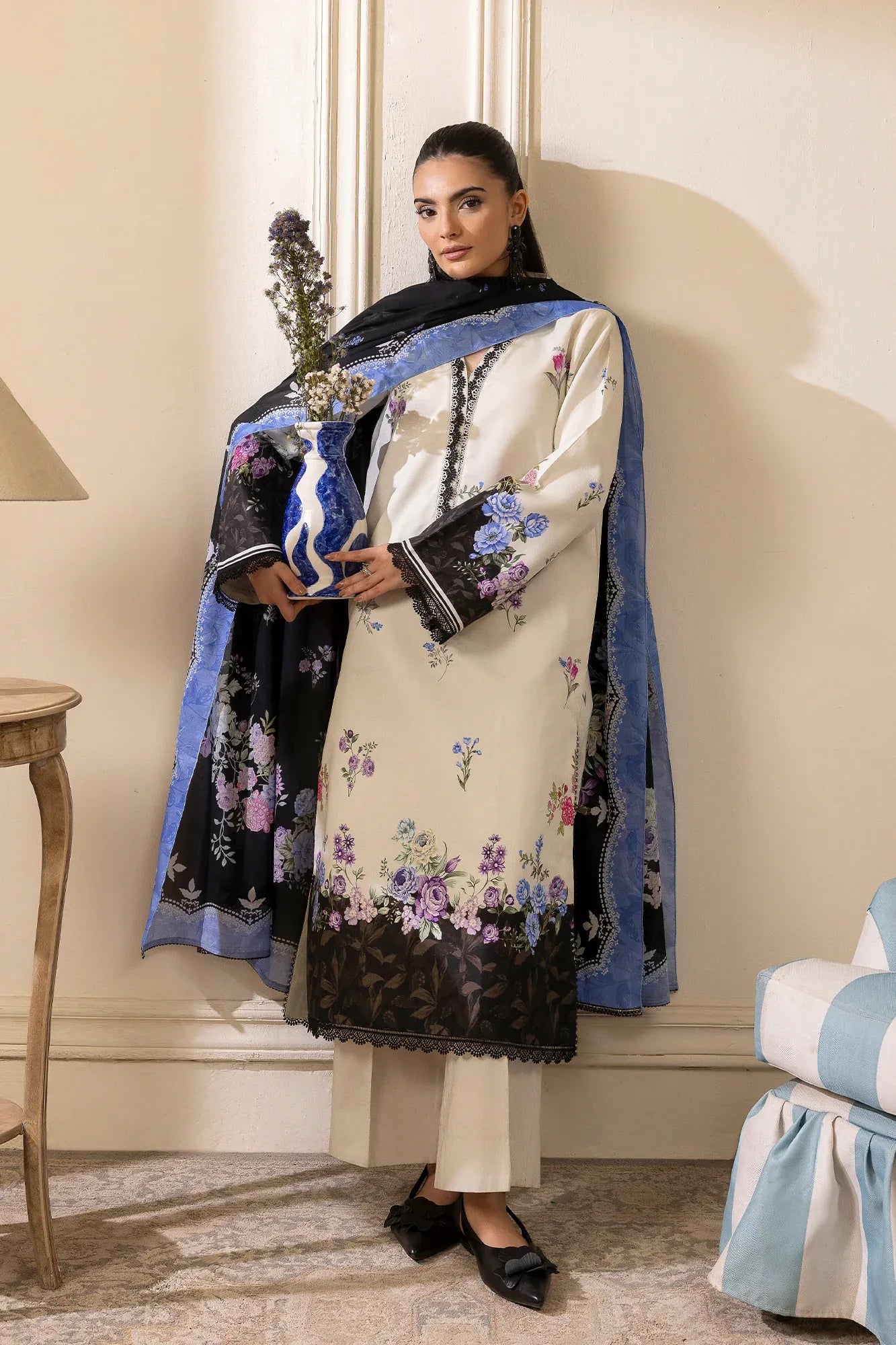 RAJBARI NISSA EXCLUSIVE SUMMER PRINTS D-06