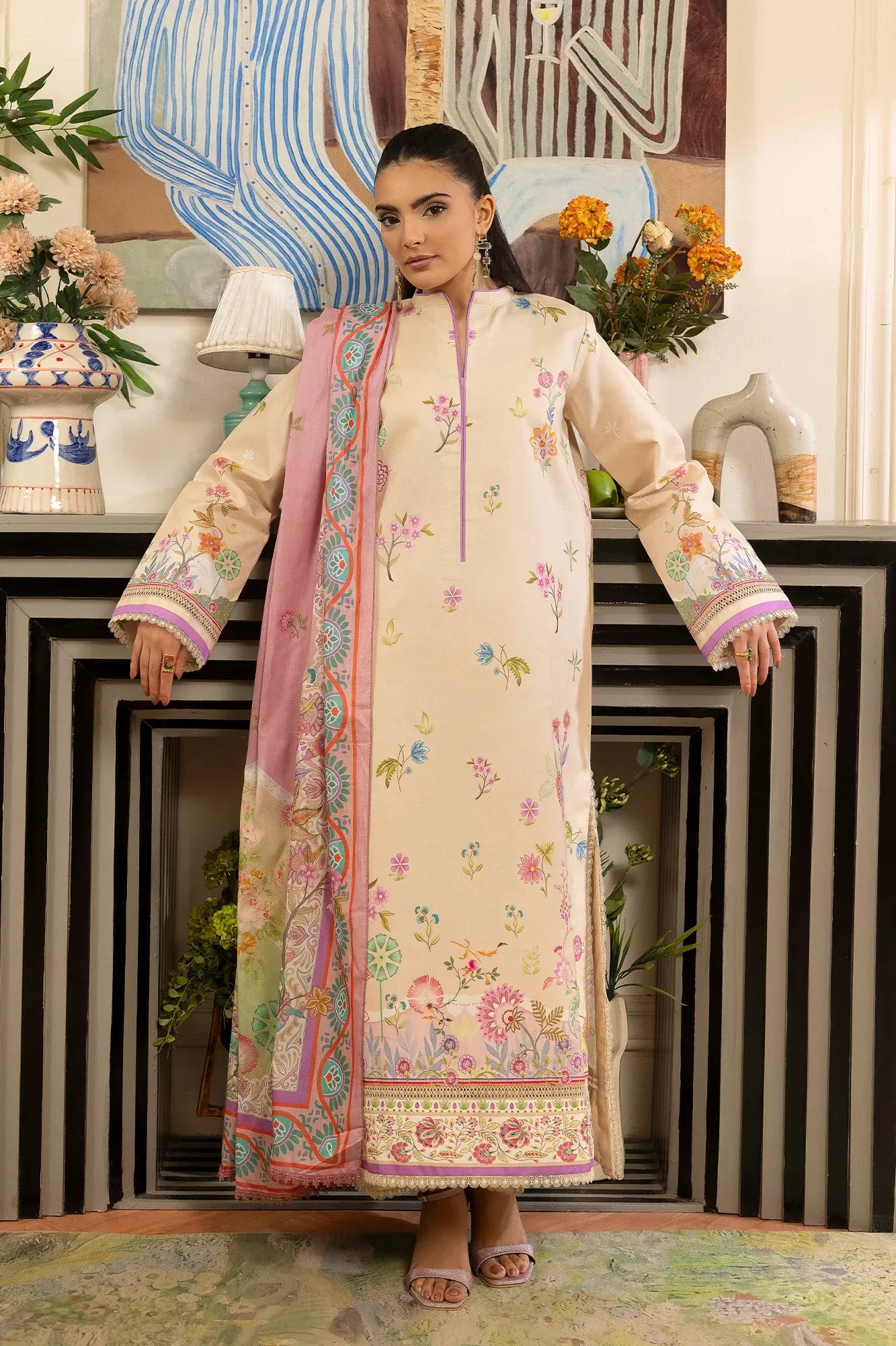 RAJBARI NISSA EXCLUSIVE SUMMER PRINTS D-03