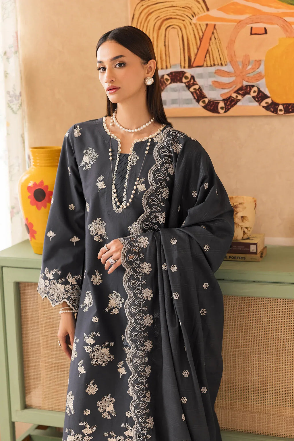RAJBARI NISSA SUMMER CHIKANKARI D-01