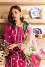 STITCHED BY CC RAJBARI NISSA SUMMER CHIKANKARI D-09 3PC