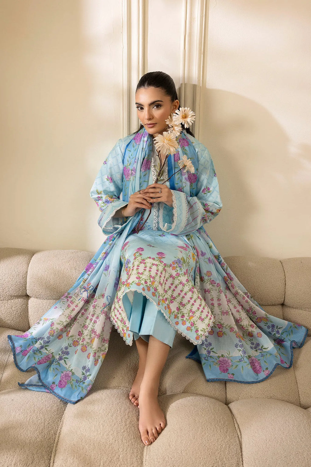RAJBARI NISSA EXCLUSIVE SUMMER PRINTS D-08