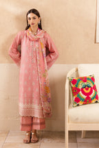 STITCHED BY CC RAJBARI NISSA SUMMER CHIKANKARI D-06 3PC