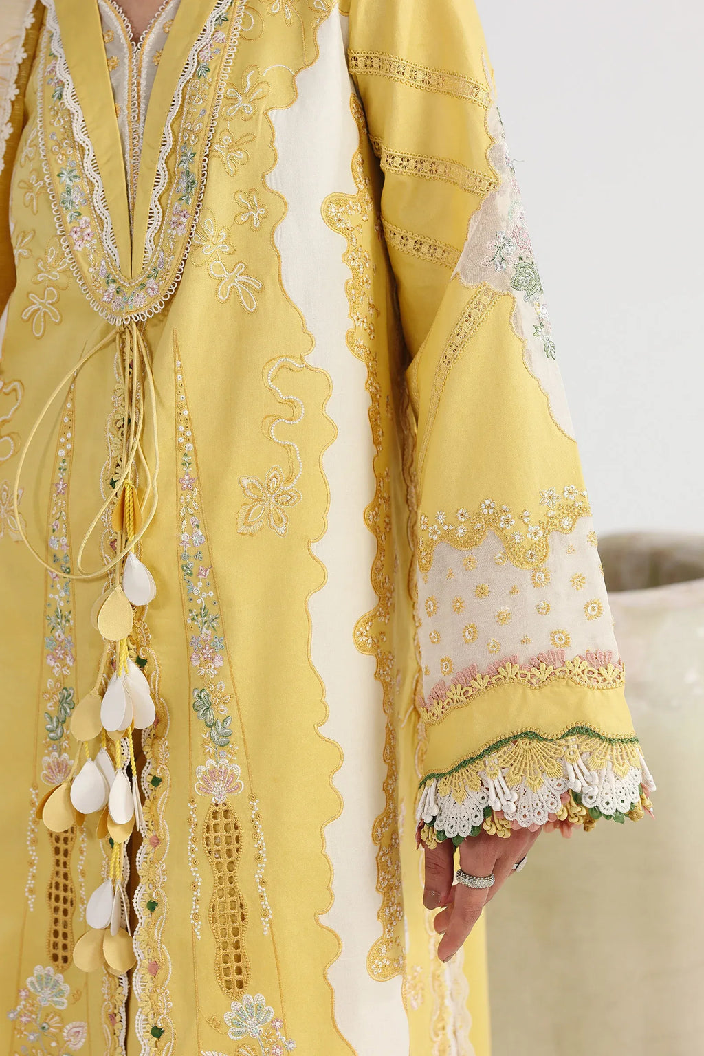 STITCHED BY CC QALAMKAR FESTIVE ZARIA 3PC
