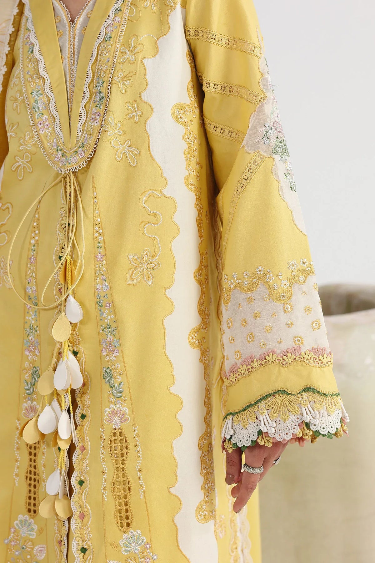 STITCHED BY CC QALAMKAR FESTIVE ZARIA 3PC