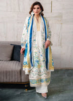 STITCHED BY CC NEESHAY SYMPHONY LUXURY LAWN REVE 3PC ( SLEVE LESS )