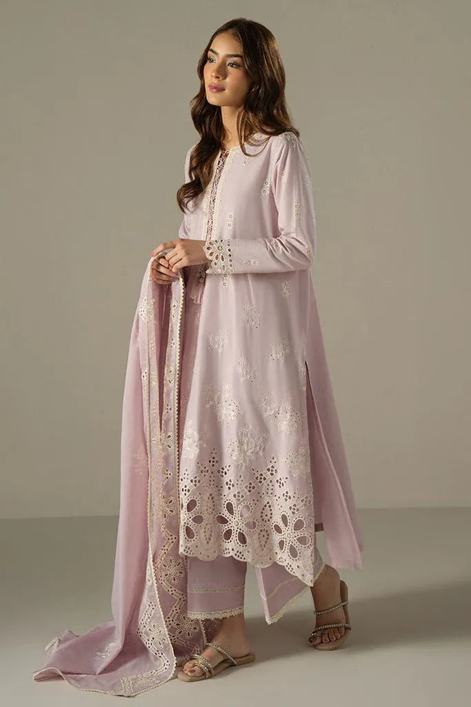 STITCHED BY CC D-06 LILAC BLOOM CS 3PC