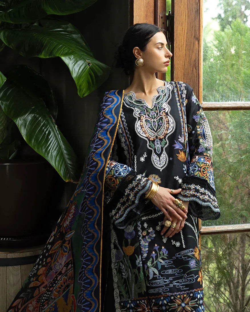 STITCHED BY CC ESMEL MON TRESOR LUXE LAWN SIA 3PC