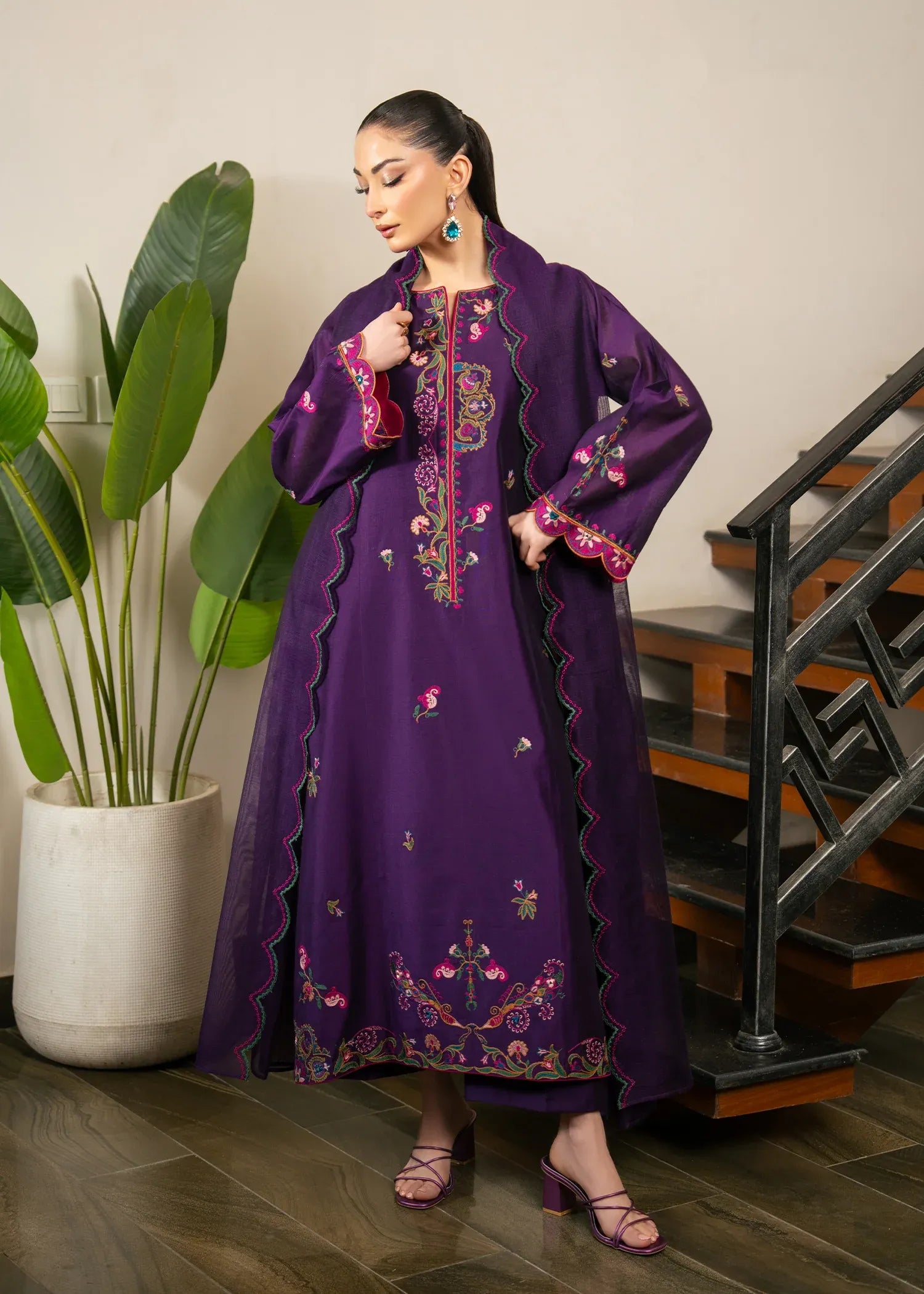 BUZZAZI PLUM FESTIVE 3PC