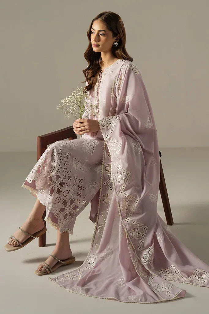 STITCHED BY CC D-06 LILAC BLOOM CS 3PC