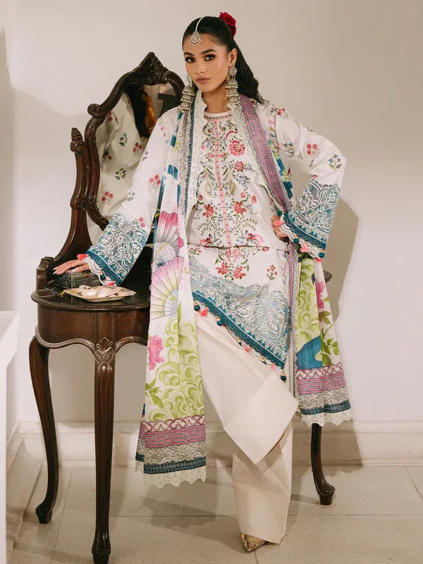 STITCHED BY CC RANGREZ MAHNUR 3PC