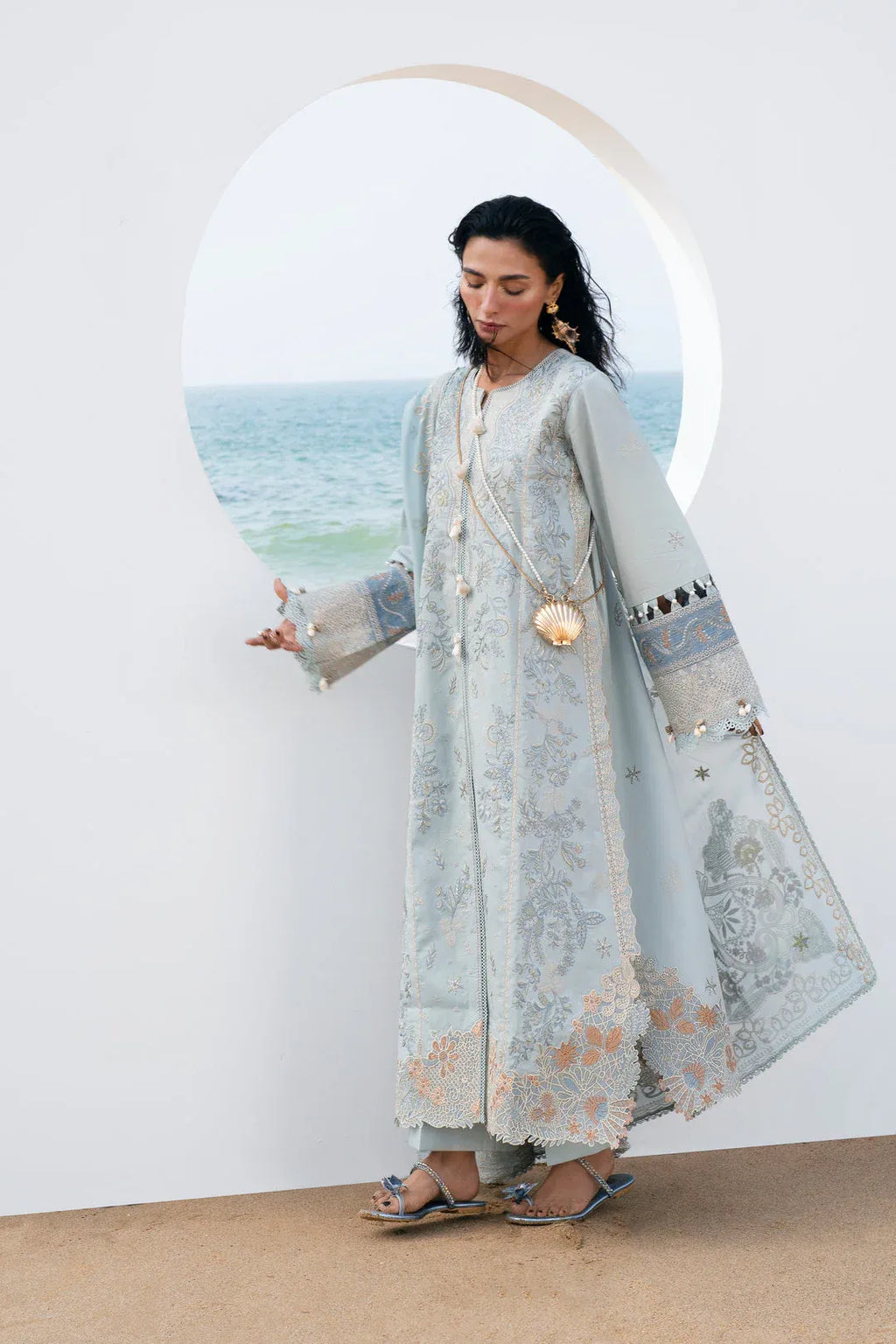 FLORENT FESTIVE LUXURY LAWN FLL-6B