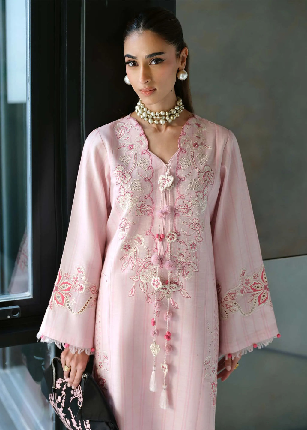 SAIRA SHAKIRA ZURI PINK 2PC