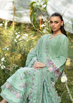 STITCHED BY CC ELAF LUXURY LAWN UNSTITCHED ELQ-3A 3PC