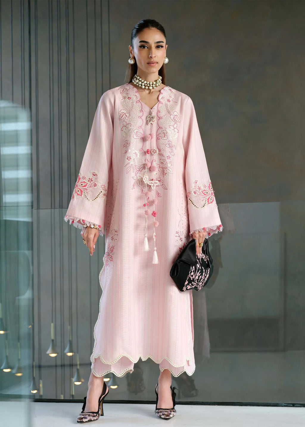 SAIRA SHAKIRA ZURI PINK 2PC