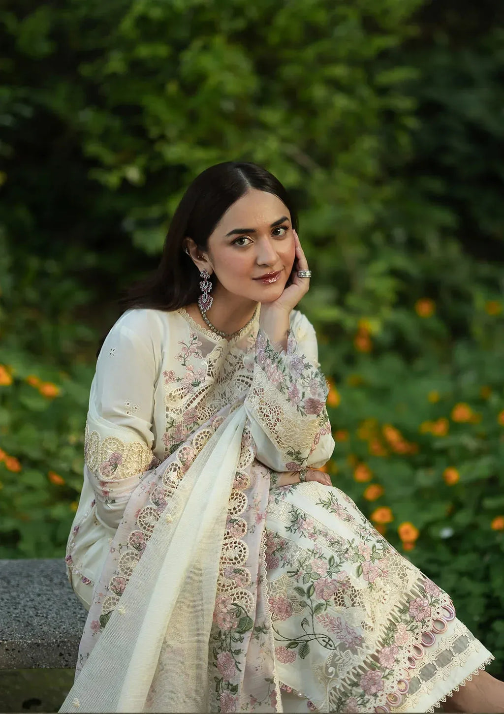 ELAF LUXURY LAWN UNSTITCHED ELQ-7B