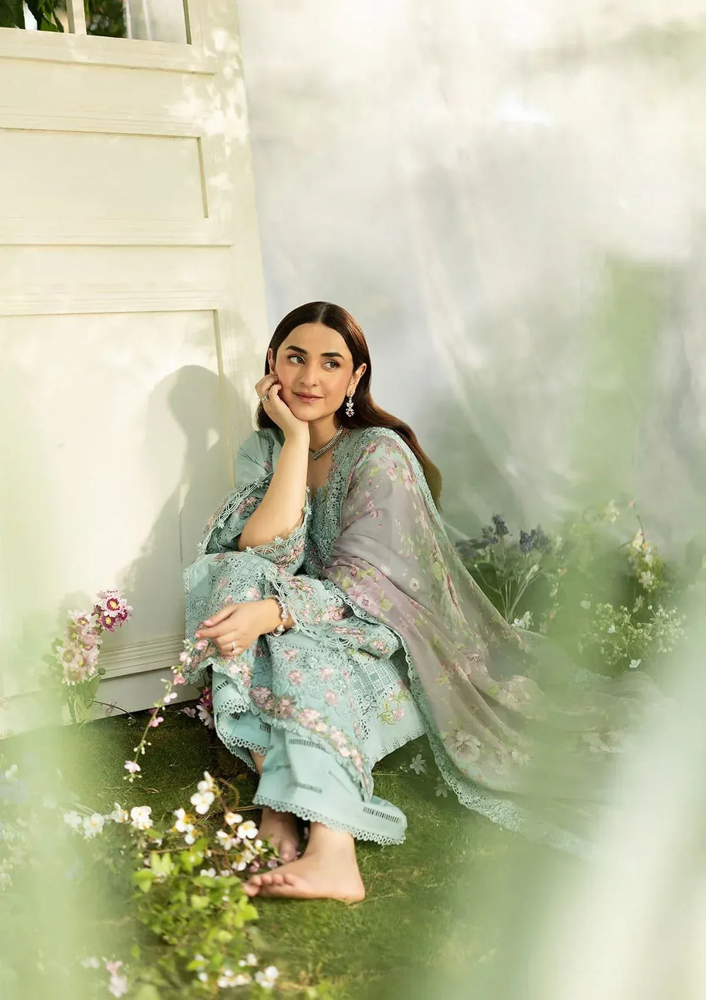 ELAF LUXURY LAWN UNSTITCHED ELQ-6B
