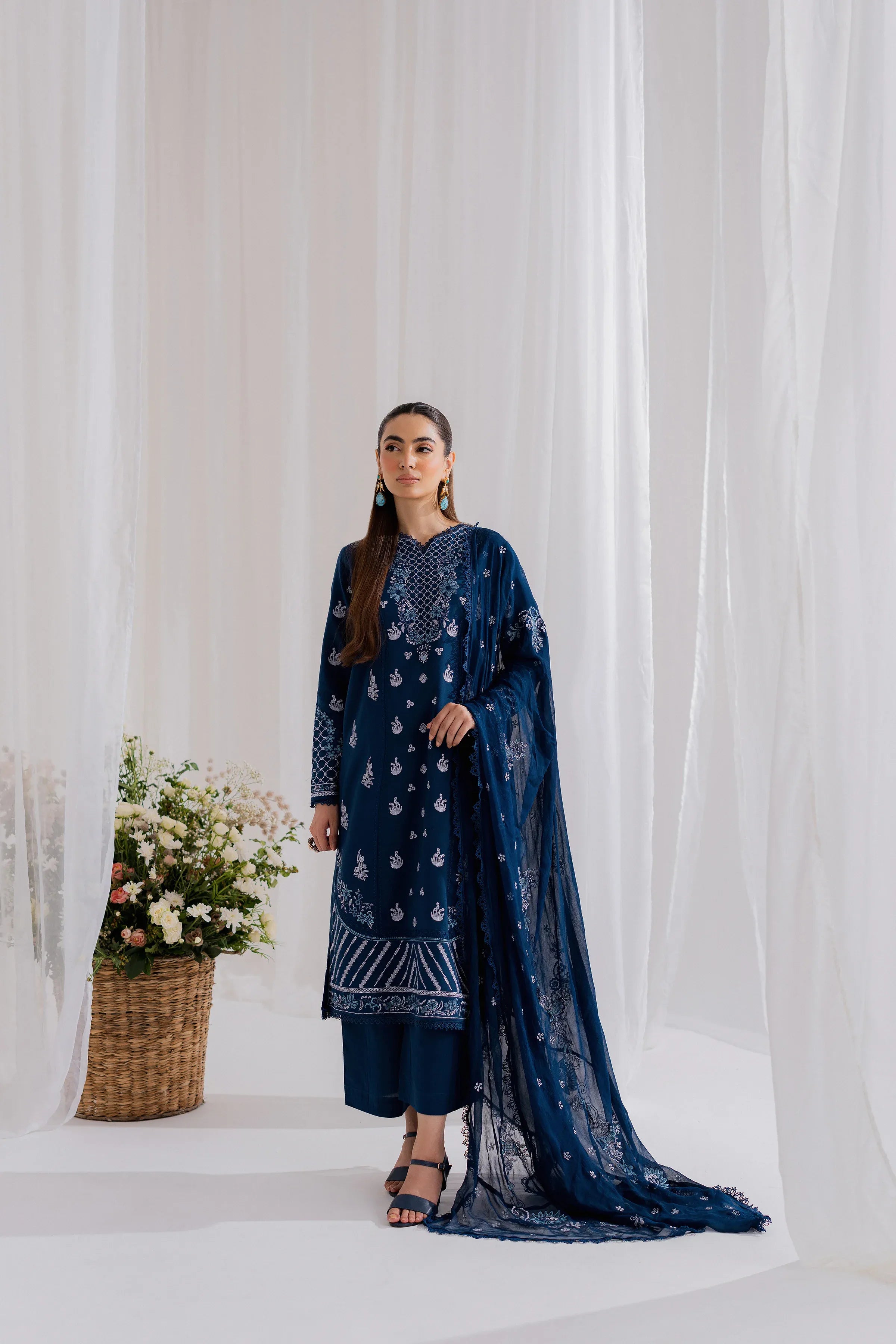 RAHAH  NAVY 3PC