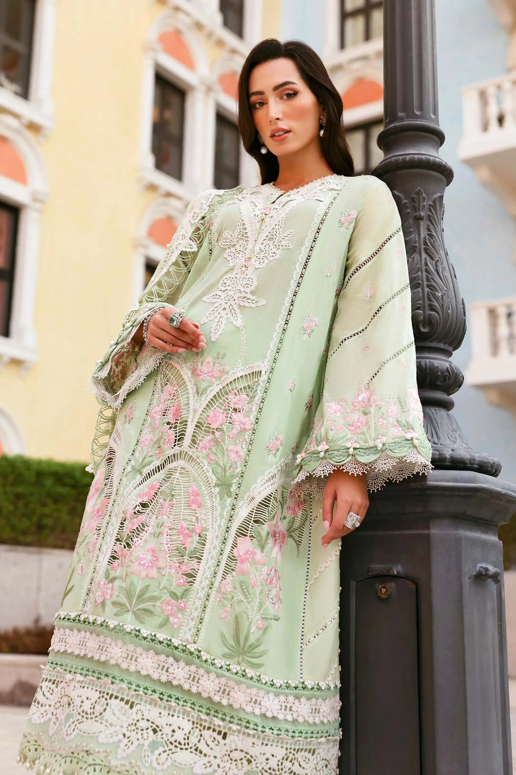 STITCHED BY CC MARIA.B. LUXURY LAWN D-11A 3PC