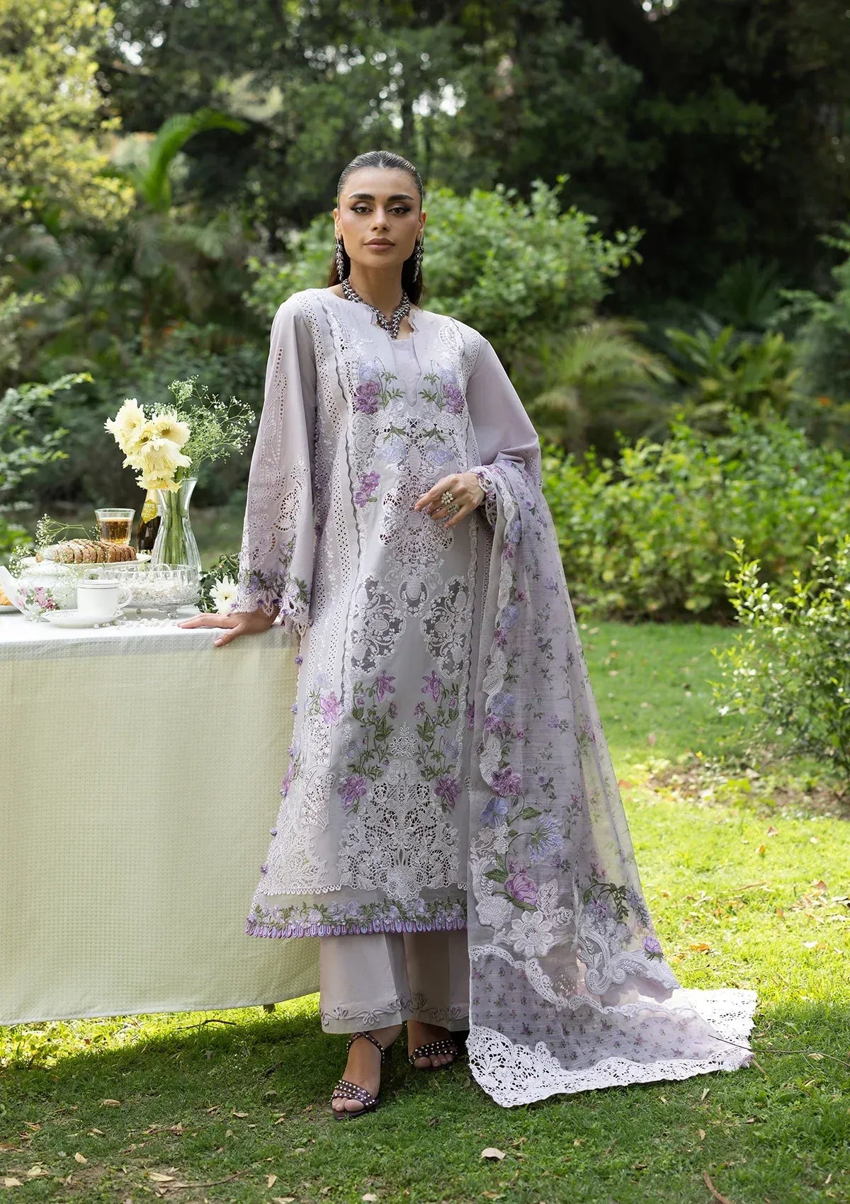 ELAF LUXURY LAWN UNSTITCHED ELQ-4B
