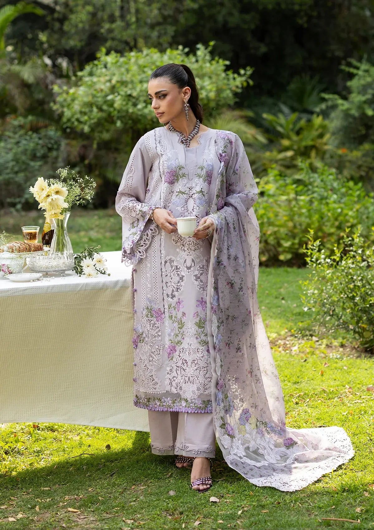 ELAF LUXURY LAWN UNSTITCHED ELQ-4B