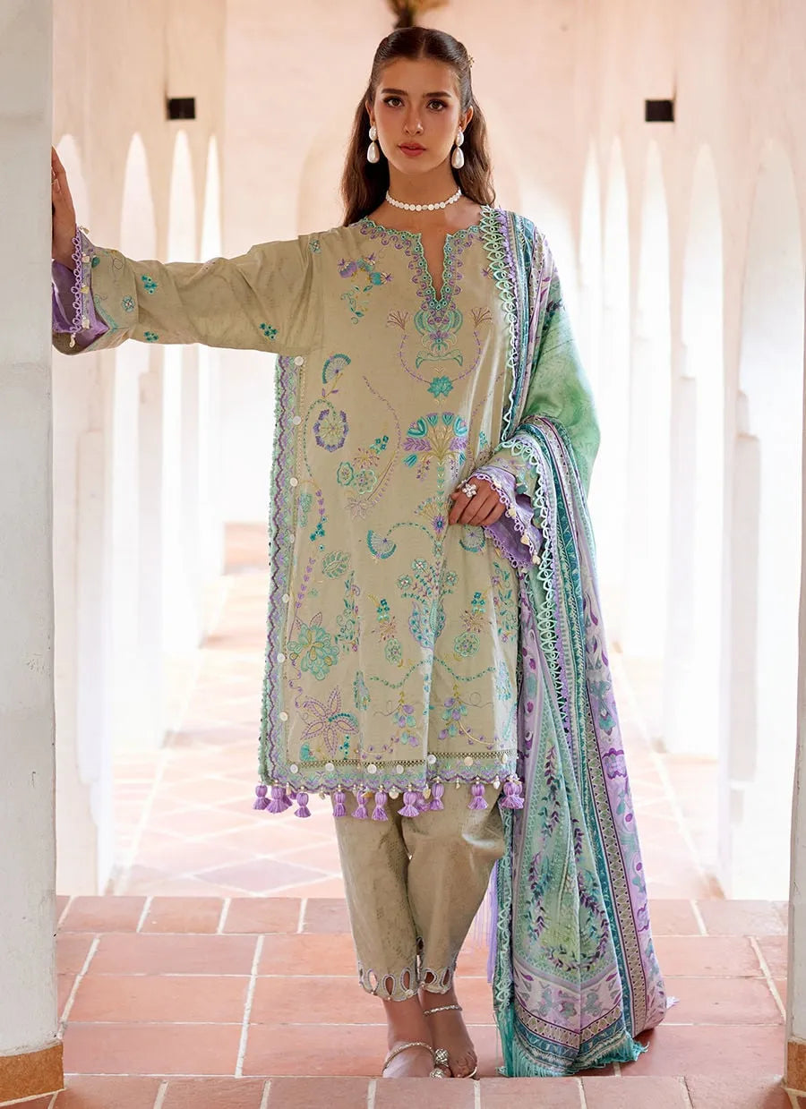 STITCHED BY CC FARAH TALIB AZIZ FTA-07 3PC
