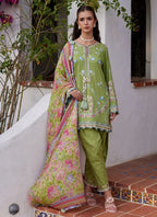 STITCHED BY CC FTA-09 FARAH TALIB 3PC