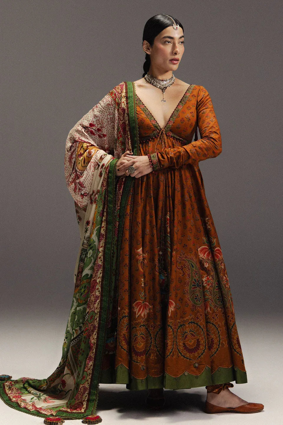 ZARA SHAHJAHAN ANARKALI D-09