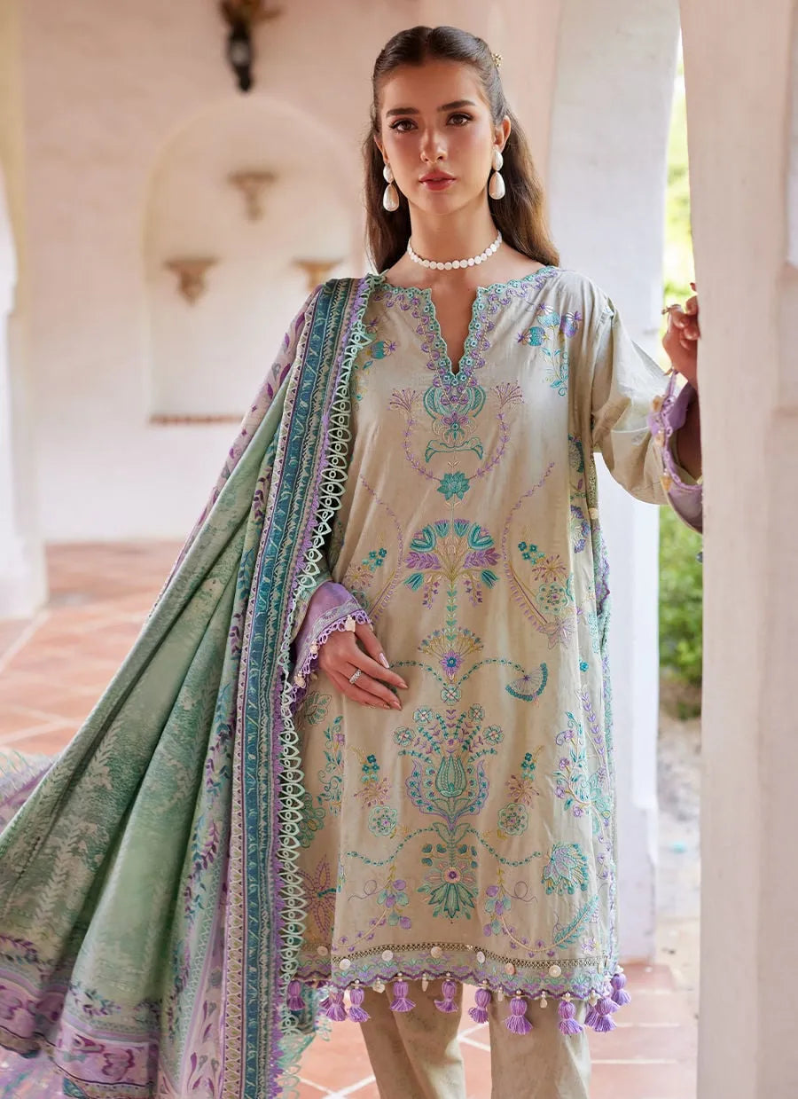 STITCHED BY CC FARAH TALIB AZIZ FTA-07 3PC