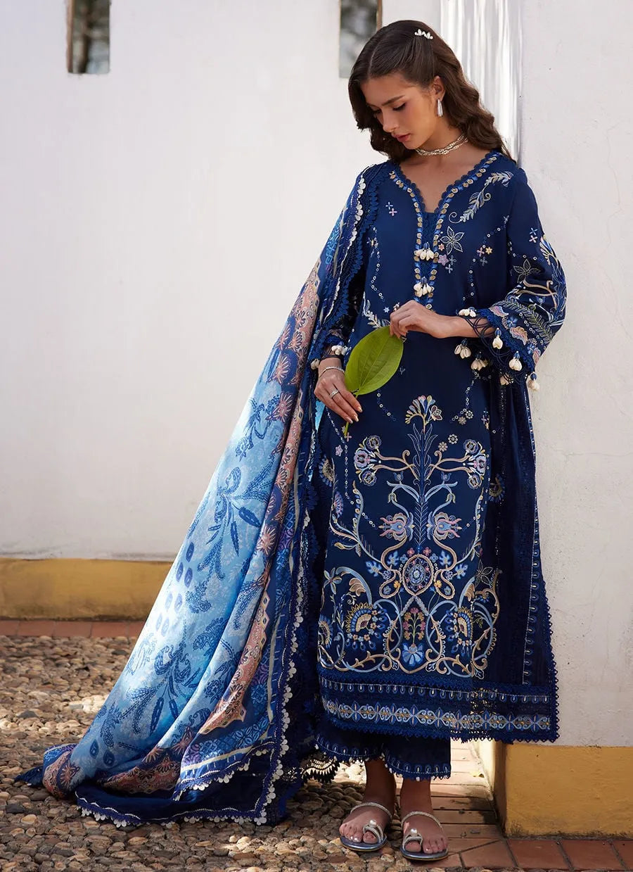 STITCHED BY CC FARAH TALIB AZIZ LUXURY FTA-08 3PC