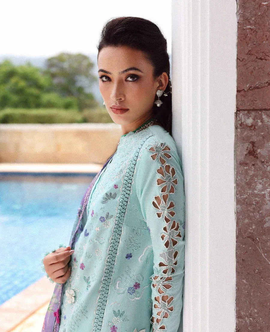 PUBLIC WOMENSWEAR LILAS SUMMER UNSTITCHED LAWN D-2B