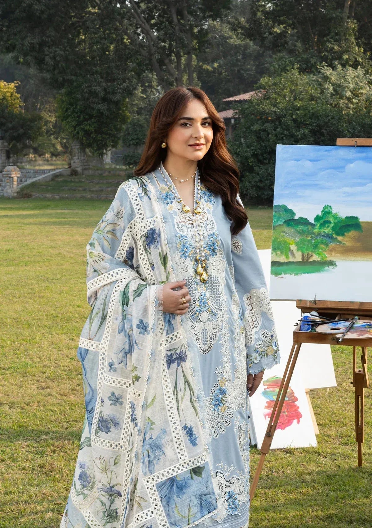 ELAF PREMIUM LUXURY LAWN ELY-1B
