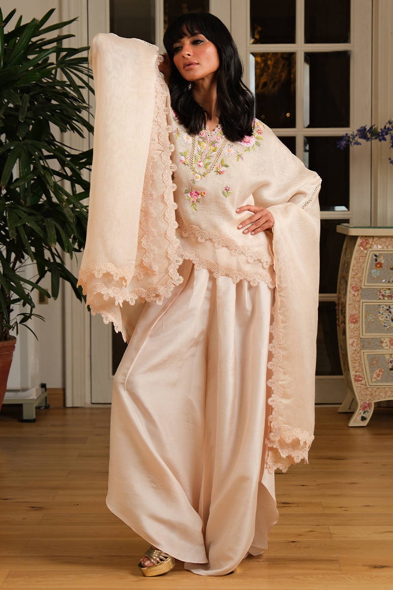 FARIDA HASAN BLUSH CAP 2PC