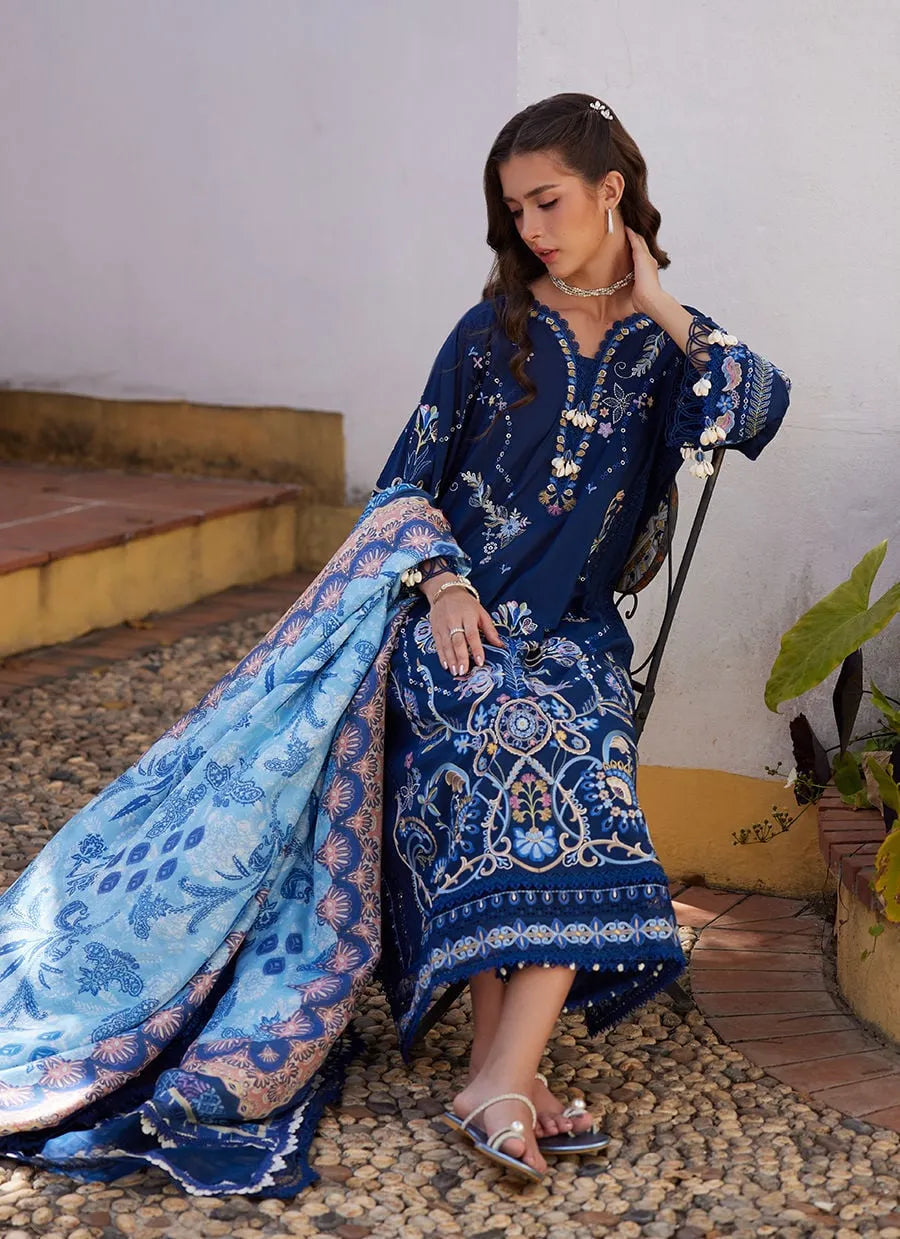 STITCHED BY CC FARAH TALIB AZIZ LUXURY FTA-08 3PC