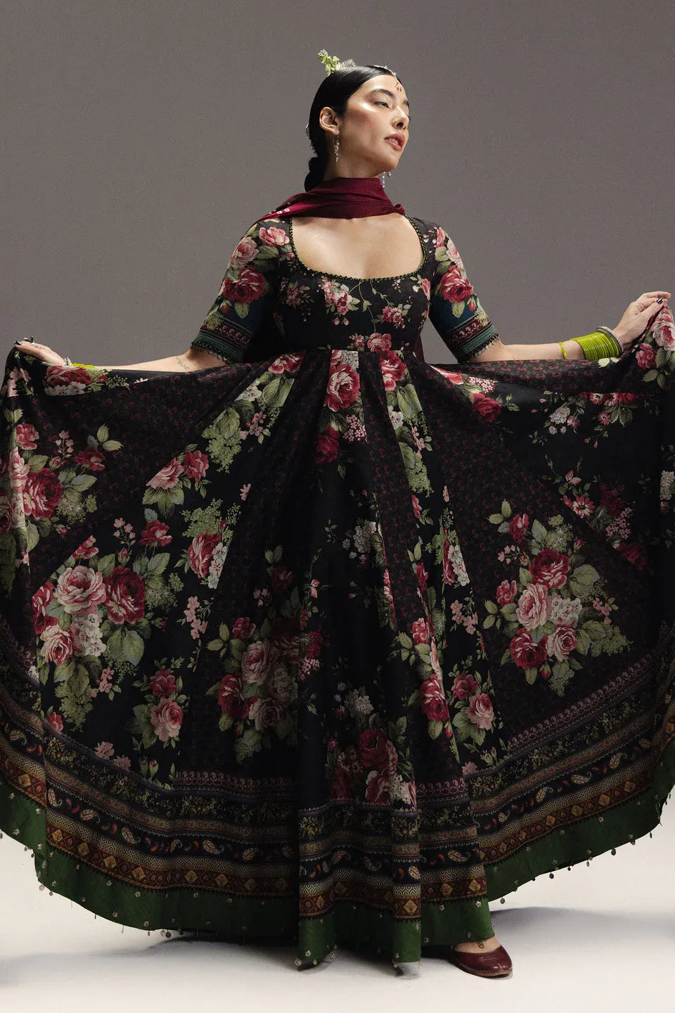 ZARA SHAHJAHAN ANARKALI D-05