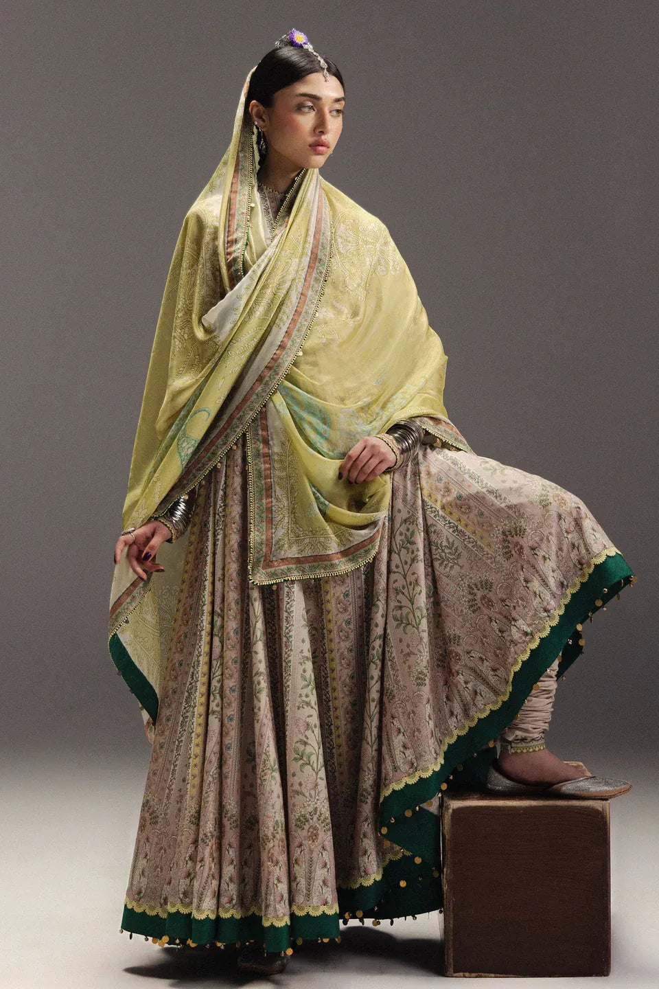 ZARA SHAHJAHAN ANARKALI D-08