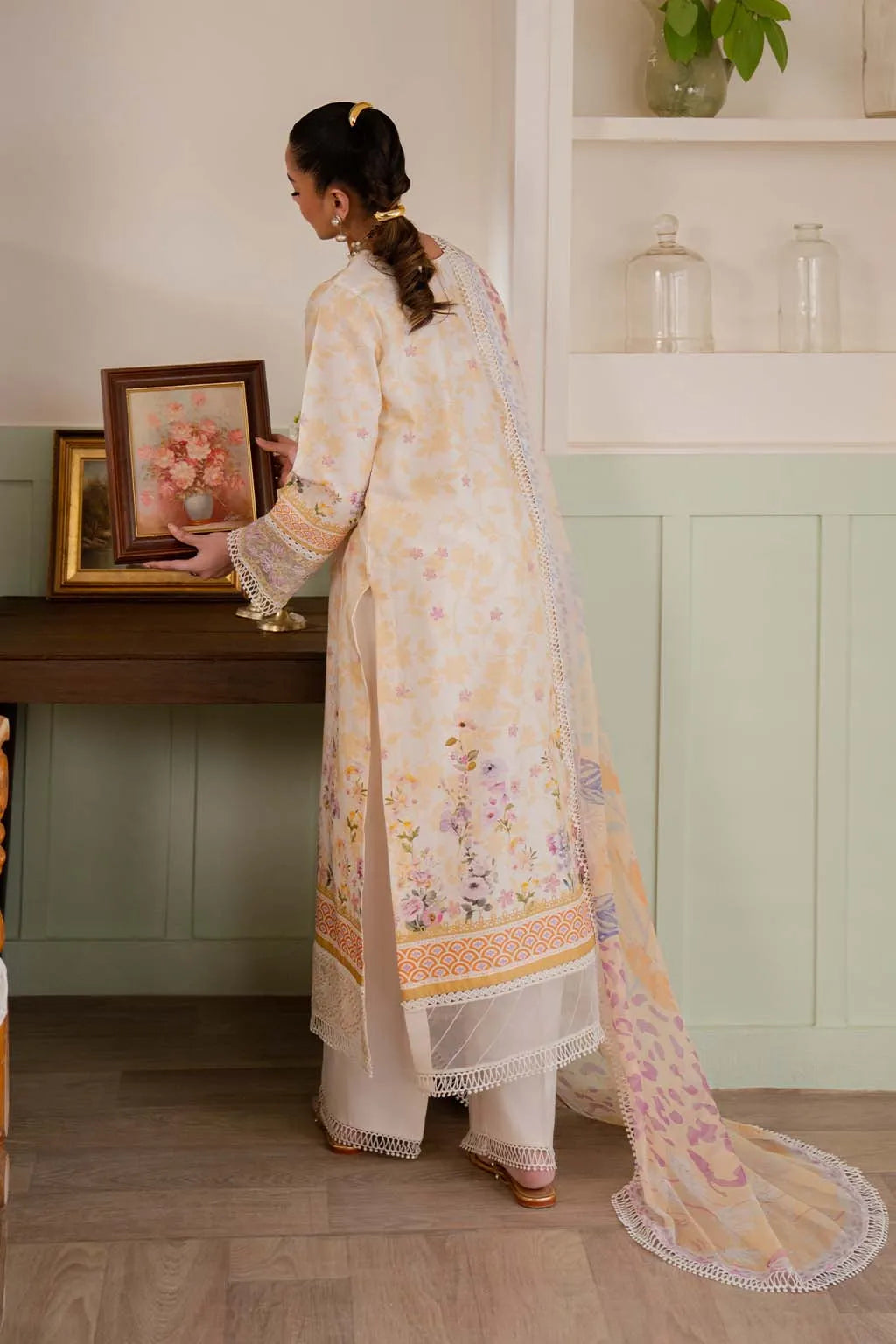 NEESHAY SUMMER LINES HONEY PEARL