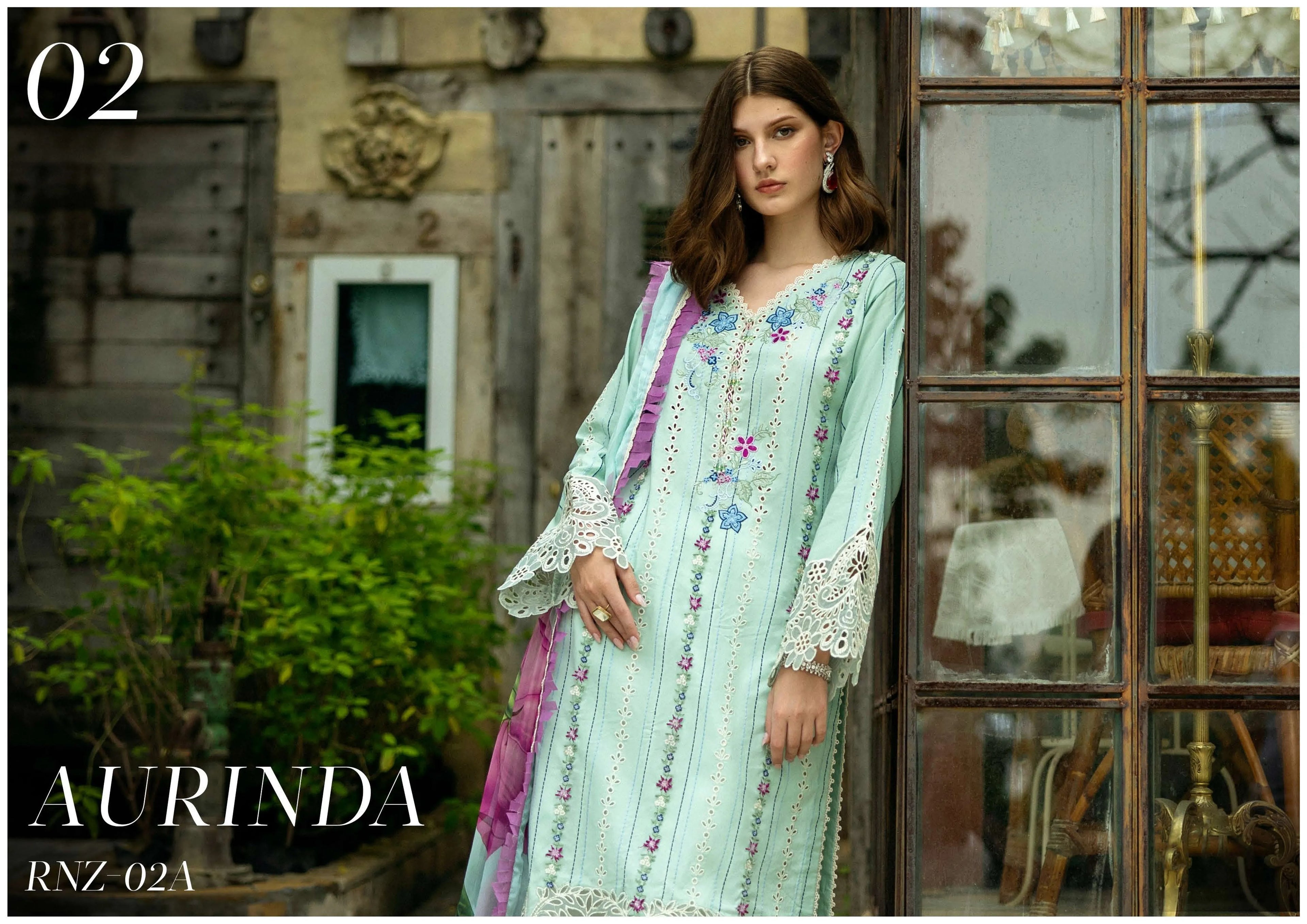 STITCHED BY CC RNZ-02A ROHEENAZ 3PC