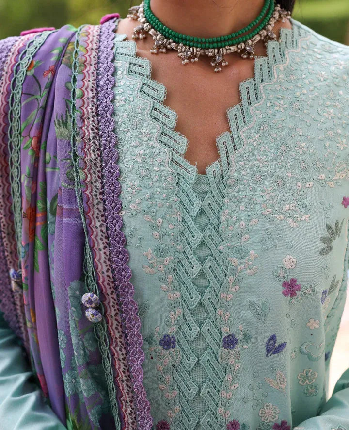 PUBLIC WOMENSWEAR LILAS SUMMER UNSTITCHED LAWN D-2B