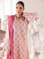 RAJBARI EXCLUSIVE EMBROIDERED CHIFFON D-02