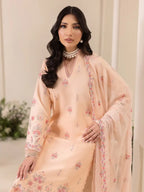 RAJBARI EXCLUSIVE EMBROIDERED CHIFFON D-04