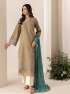 RAJBARI EXCLUSIVE EMBROIDERED CHIFFON D-03