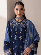 RAJBARI EXCLUSIVE EMBROIDERED CHIFFON D-07