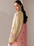 RAJBARI EXCLUSIVE EMBROIDERED CHIFFON D-09