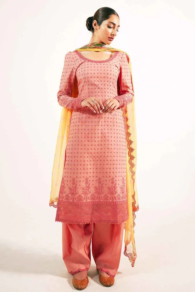 STITCHED BY CC ZARA SHAHJAHAN ZUBAIDA-B 3PC