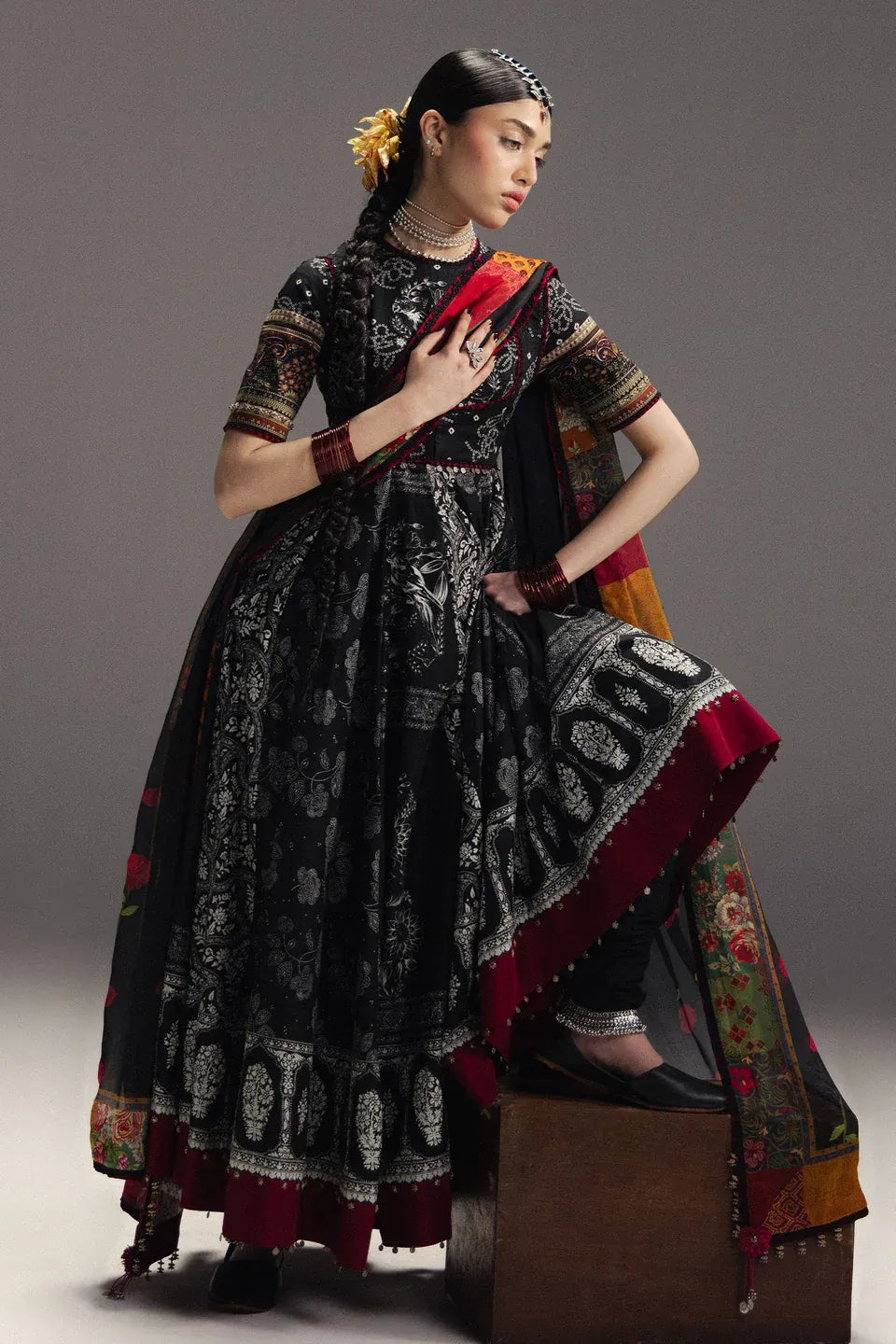 ZARA SHAHJAHAN ANARKALI D-01