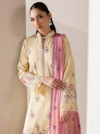 RAJBARI EXCLUSIVE EMBROIDERED CHIFFON D-09