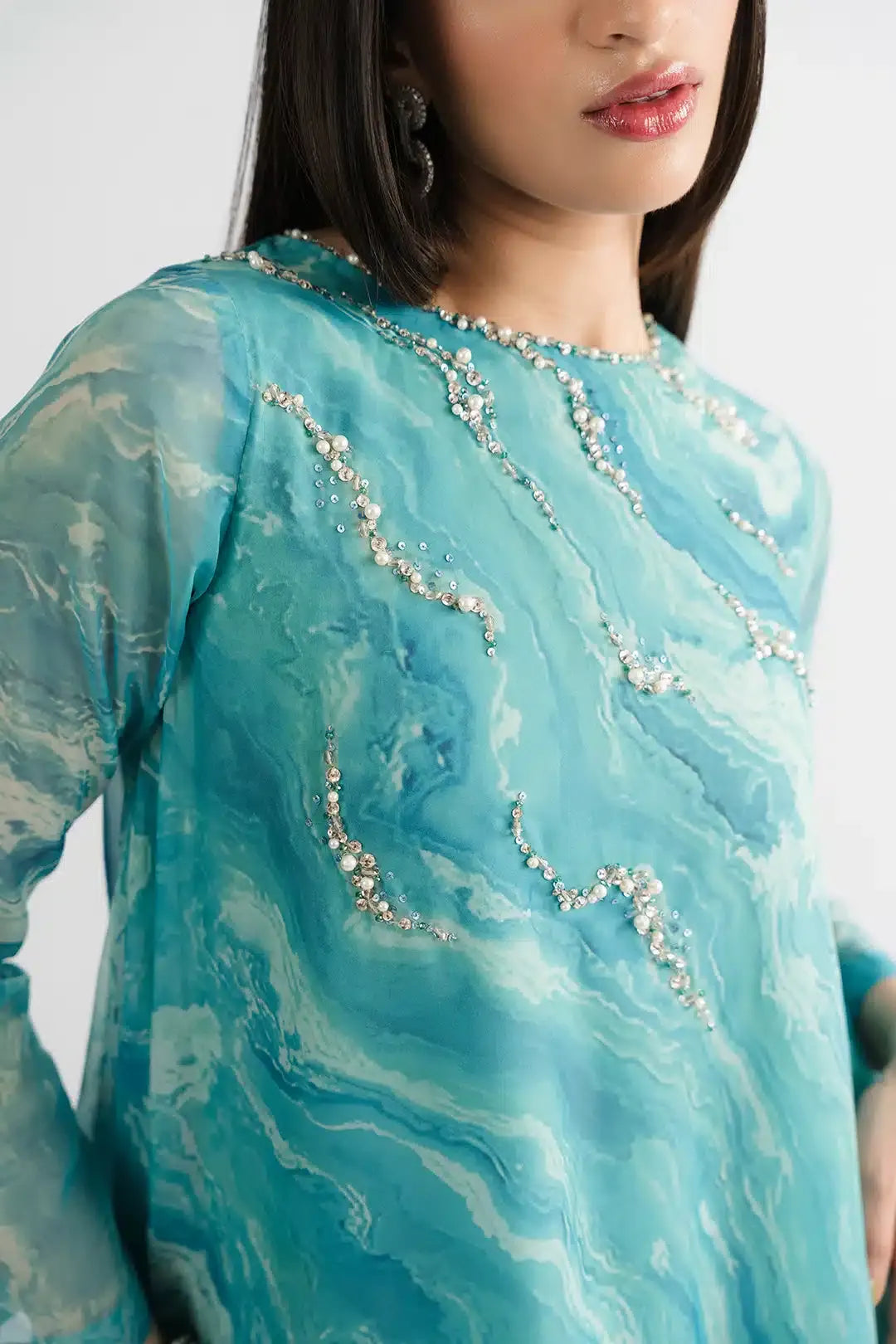 LULUSAR ZIRIH DRESS+DUPATTA