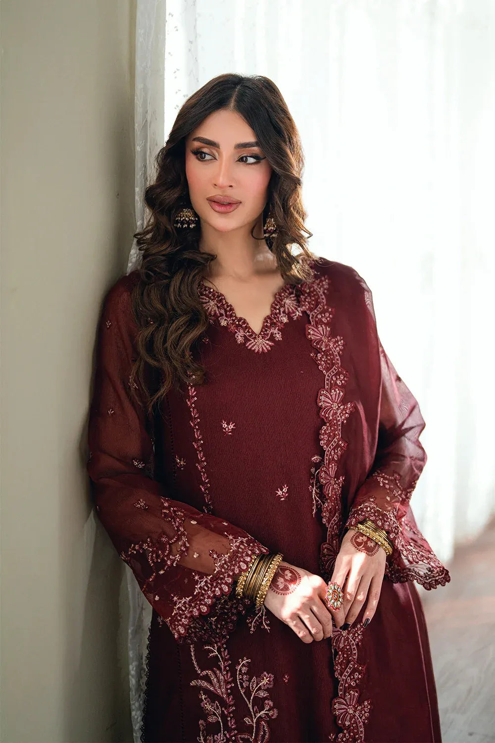 AZURE EID ENSEMBLES HIBISCUS